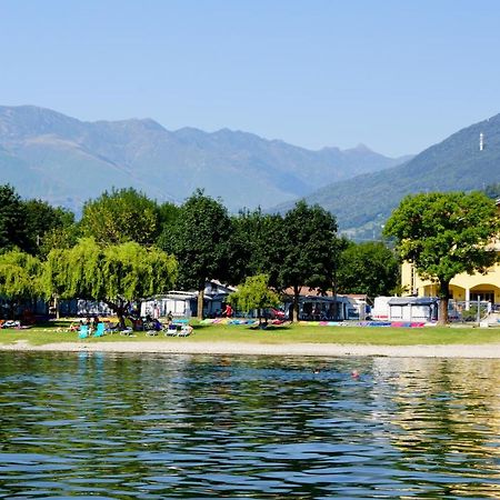 Residence In Camping Solarium Domaso Bagian luar foto