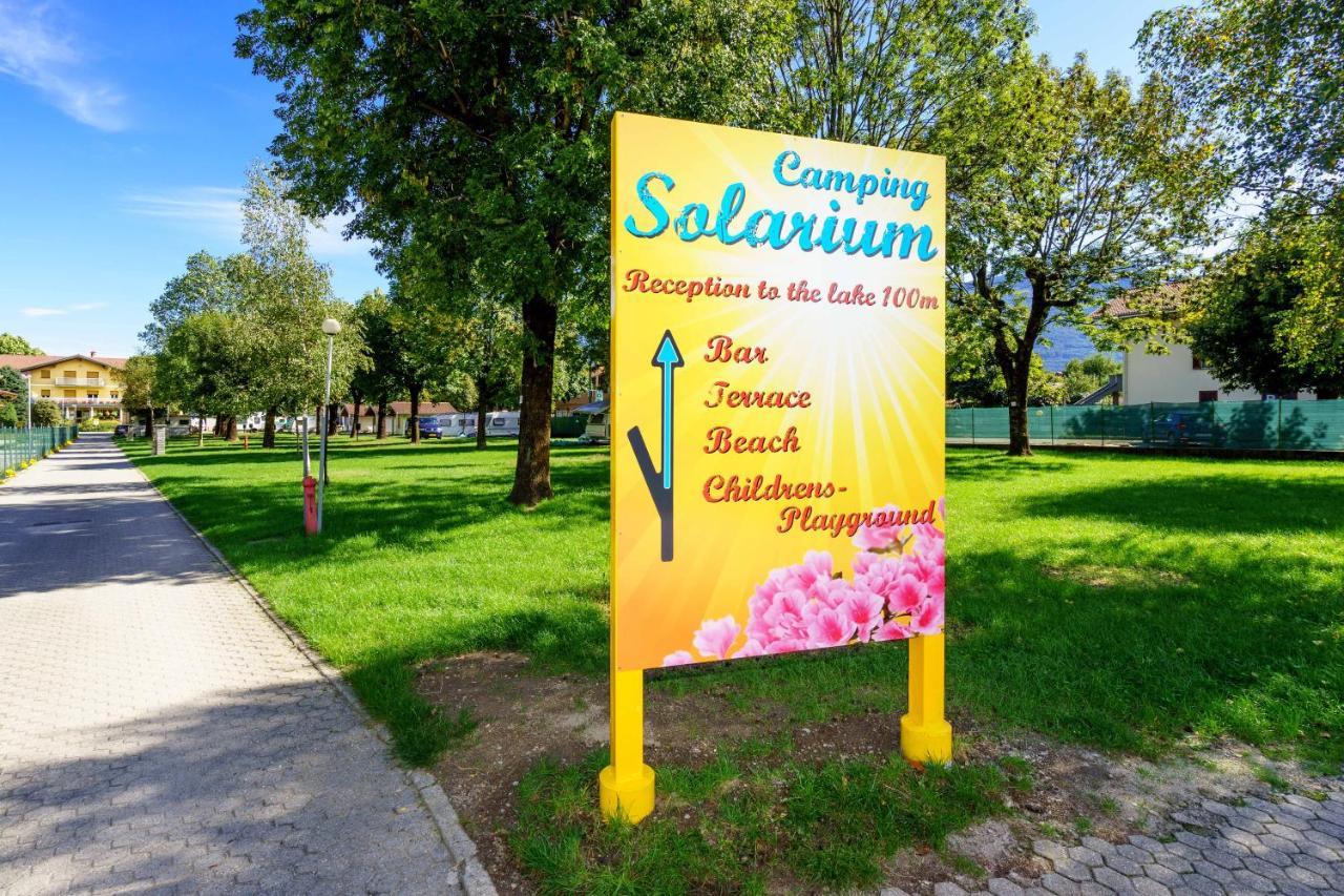 Residence In Camping Solarium Domaso Bagian luar foto